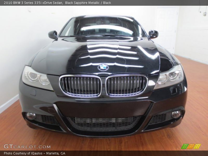 Black Sapphire Metallic / Black 2010 BMW 3 Series 335i xDrive Sedan
