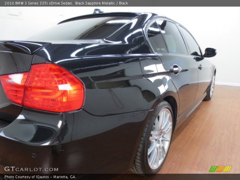 Black Sapphire Metallic / Black 2010 BMW 3 Series 335i xDrive Sedan
