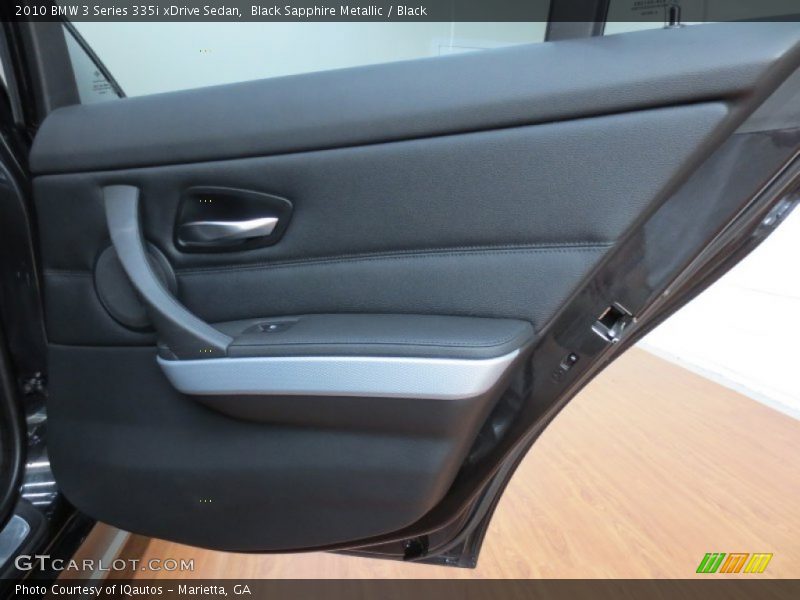 Black Sapphire Metallic / Black 2010 BMW 3 Series 335i xDrive Sedan