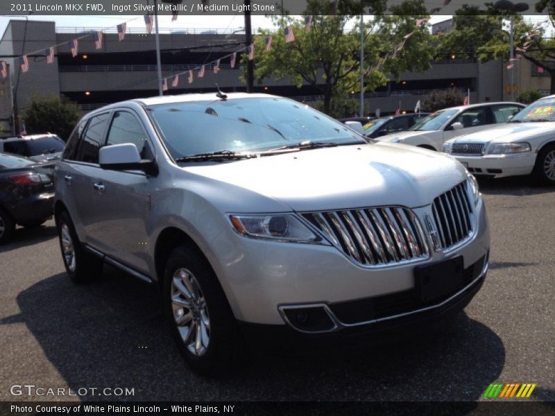 Ingot Silver Metallic / Medium Light Stone 2011 Lincoln MKX FWD