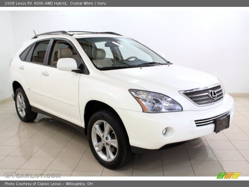 Crystal White / Ivory 2008 Lexus RX 400h AWD Hybrid