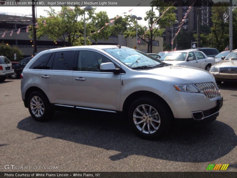 Ingot Silver Metallic / Medium Light Stone 2011 Lincoln MKX FWD