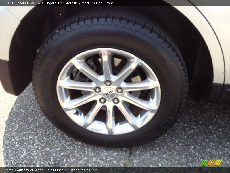 Ingot Silver Metallic / Medium Light Stone 2011 Lincoln MKX FWD