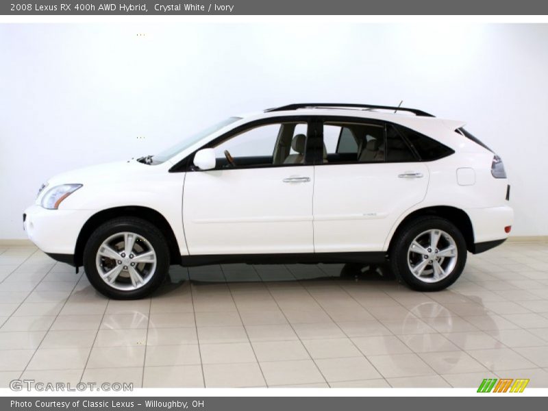 Crystal White / Ivory 2008 Lexus RX 400h AWD Hybrid