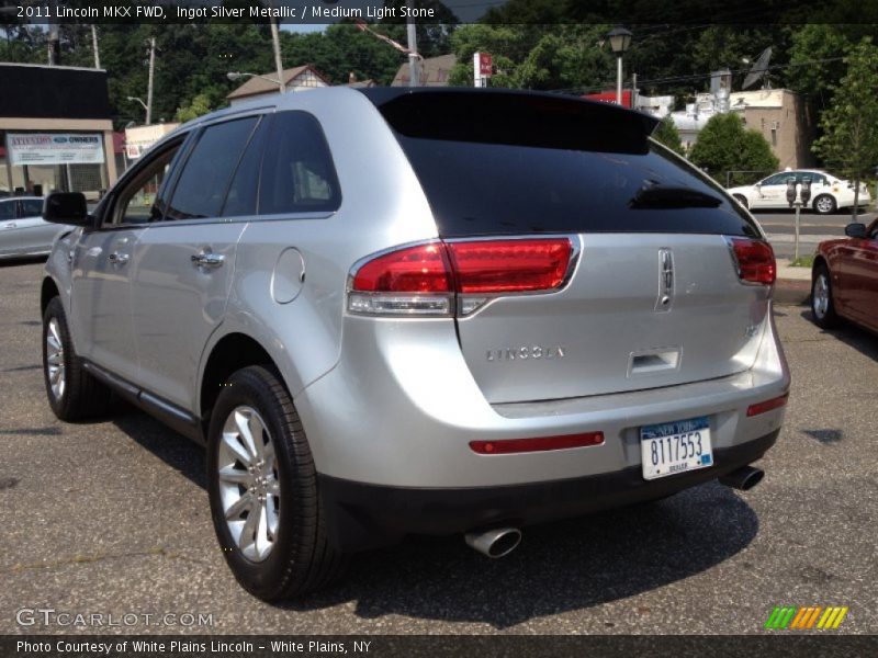 Ingot Silver Metallic / Medium Light Stone 2011 Lincoln MKX FWD