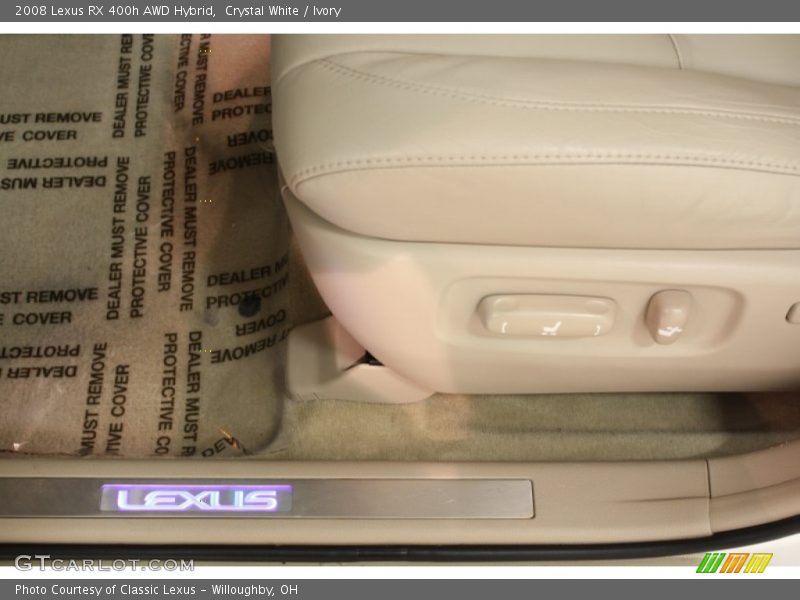 Crystal White / Ivory 2008 Lexus RX 400h AWD Hybrid