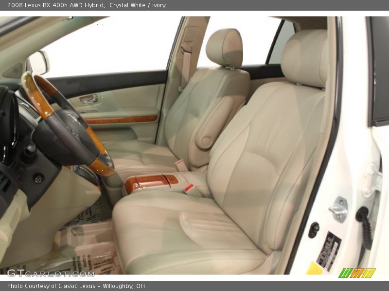 Crystal White / Ivory 2008 Lexus RX 400h AWD Hybrid
