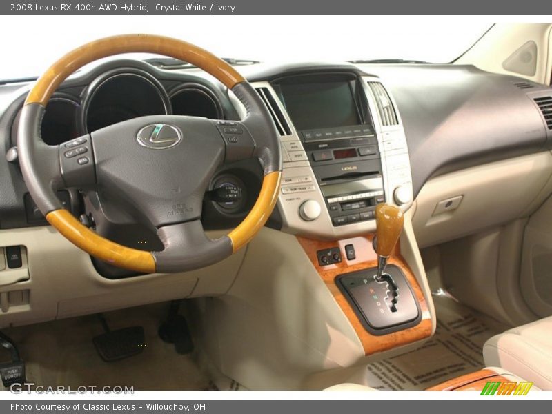 Crystal White / Ivory 2008 Lexus RX 400h AWD Hybrid
