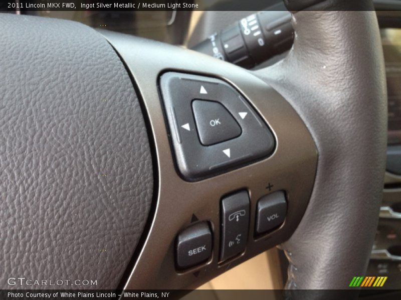 Ingot Silver Metallic / Medium Light Stone 2011 Lincoln MKX FWD