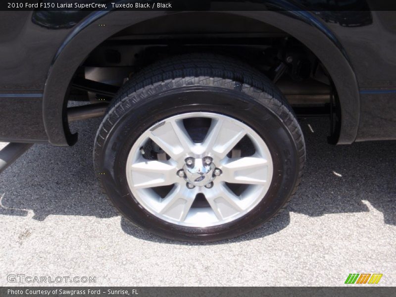 Tuxedo Black / Black 2010 Ford F150 Lariat SuperCrew