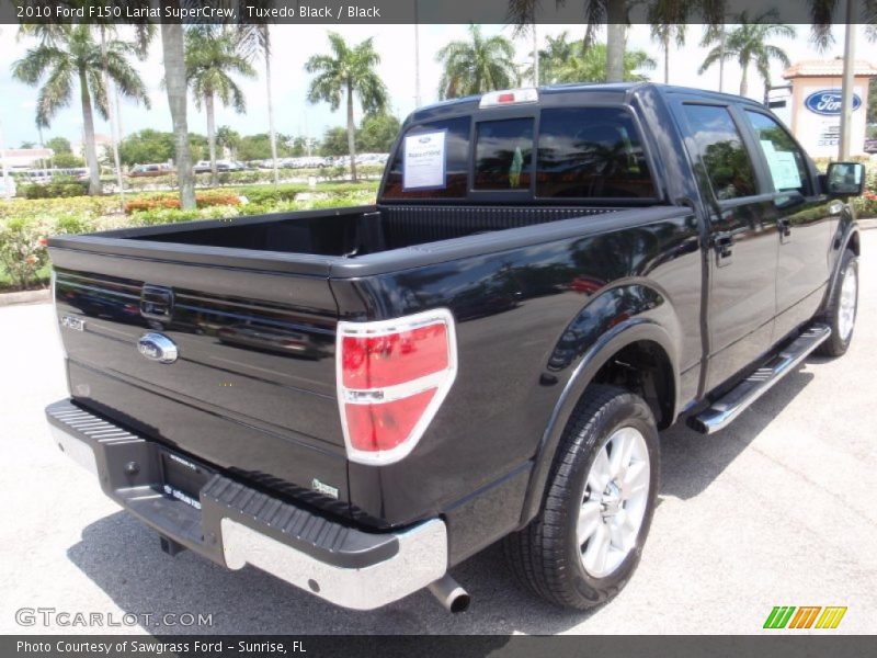Tuxedo Black / Black 2010 Ford F150 Lariat SuperCrew