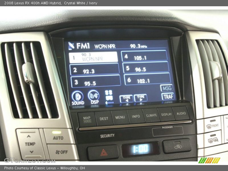 Crystal White / Ivory 2008 Lexus RX 400h AWD Hybrid