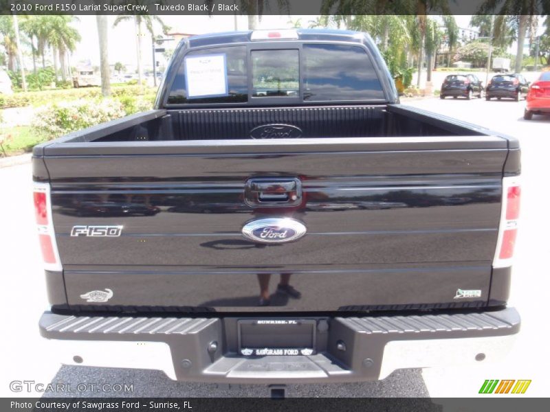 Tuxedo Black / Black 2010 Ford F150 Lariat SuperCrew