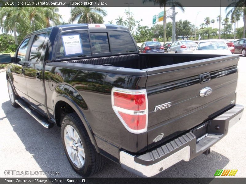 Tuxedo Black / Black 2010 Ford F150 Lariat SuperCrew