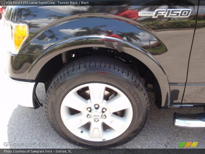 Tuxedo Black / Black 2010 Ford F150 Lariat SuperCrew