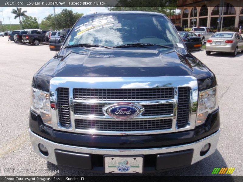 Tuxedo Black / Black 2010 Ford F150 Lariat SuperCrew