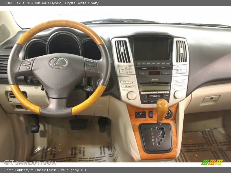 Crystal White / Ivory 2008 Lexus RX 400h AWD Hybrid