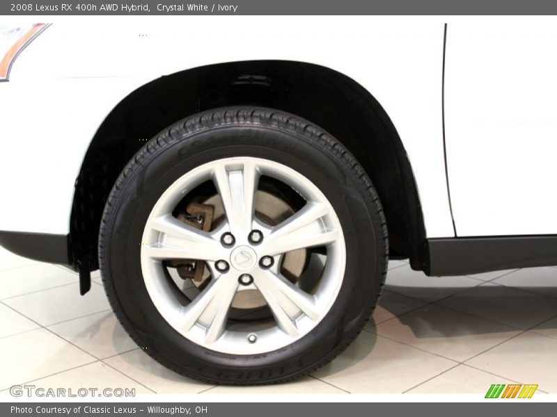 Crystal White / Ivory 2008 Lexus RX 400h AWD Hybrid