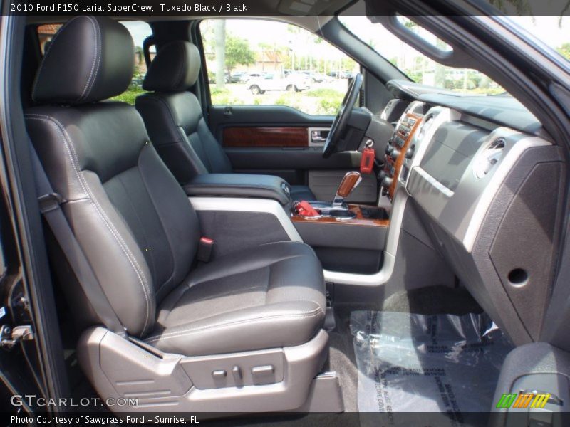 Tuxedo Black / Black 2010 Ford F150 Lariat SuperCrew