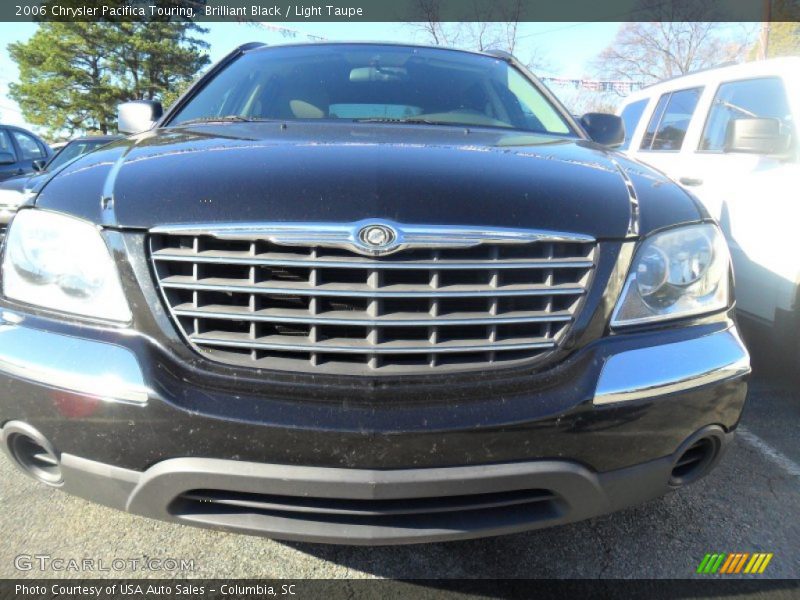 Brilliant Black / Light Taupe 2006 Chrysler Pacifica Touring