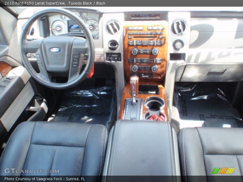 Tuxedo Black / Black 2010 Ford F150 Lariat SuperCrew