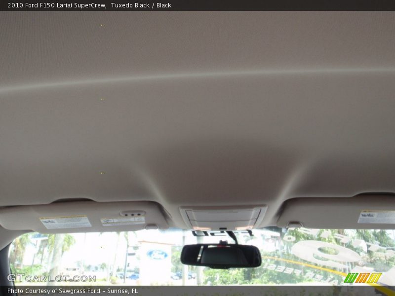 Tuxedo Black / Black 2010 Ford F150 Lariat SuperCrew