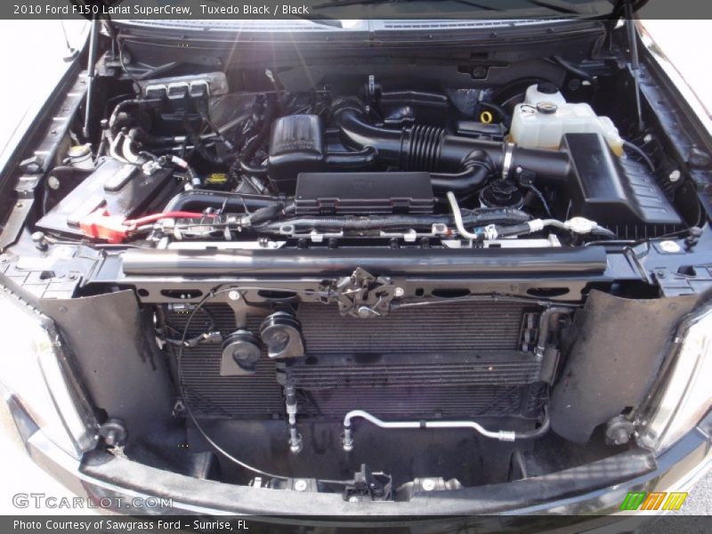 Tuxedo Black / Black 2010 Ford F150 Lariat SuperCrew