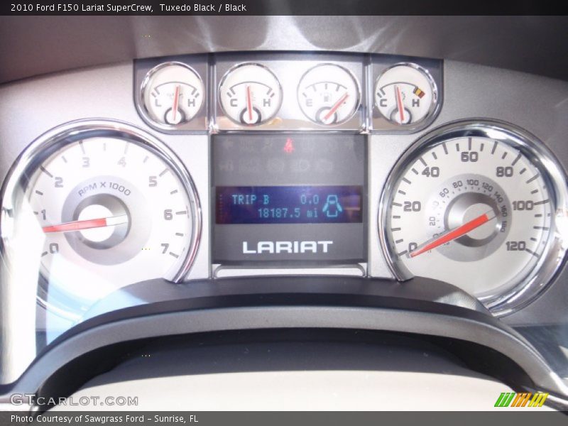 Tuxedo Black / Black 2010 Ford F150 Lariat SuperCrew