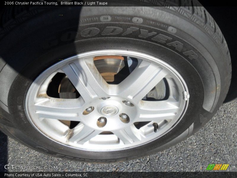 Brilliant Black / Light Taupe 2006 Chrysler Pacifica Touring