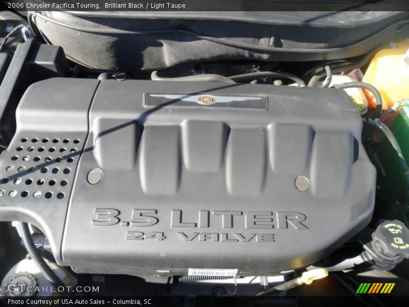 Brilliant Black / Light Taupe 2006 Chrysler Pacifica Touring