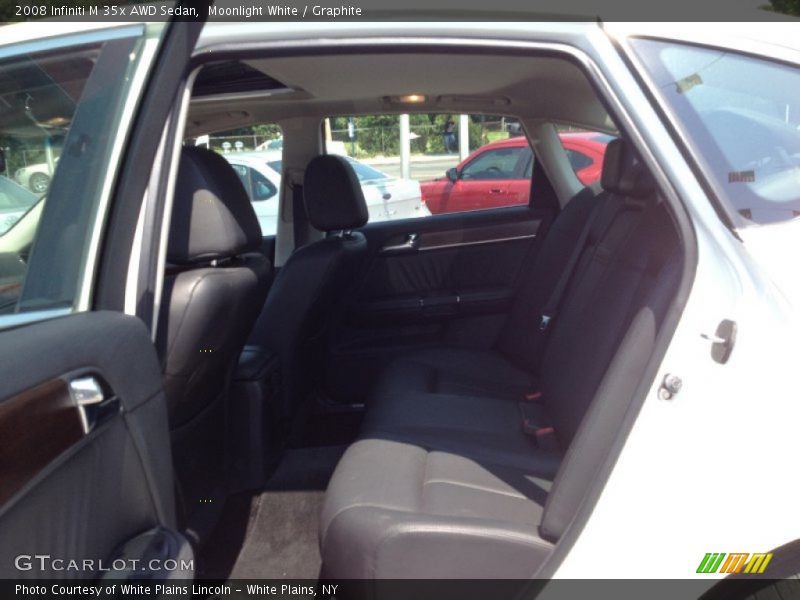 Moonlight White / Graphite 2008 Infiniti M 35x AWD Sedan