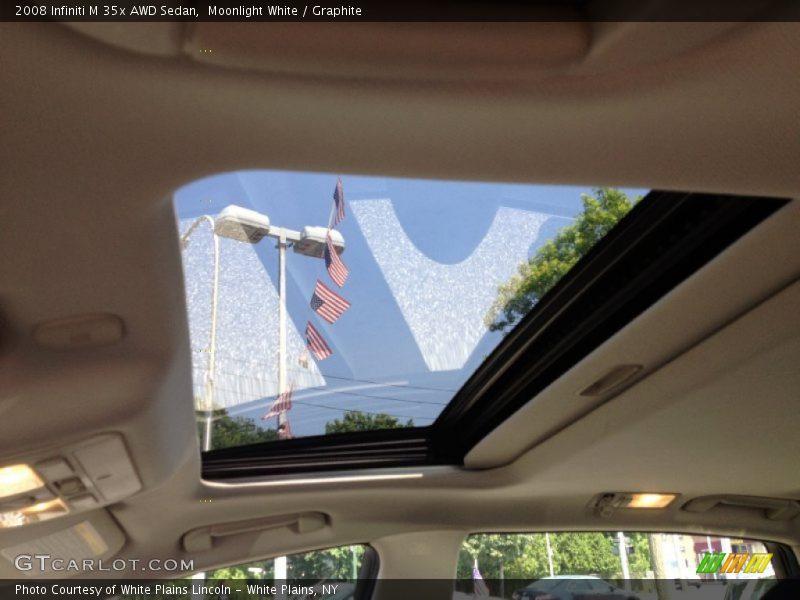 Moonlight White / Graphite 2008 Infiniti M 35x AWD Sedan