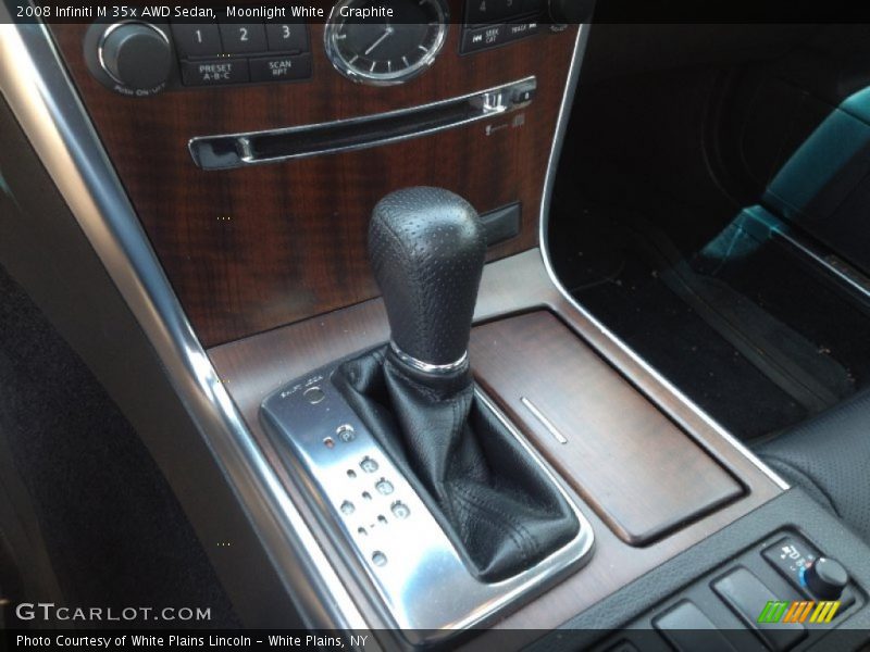 Moonlight White / Graphite 2008 Infiniti M 35x AWD Sedan