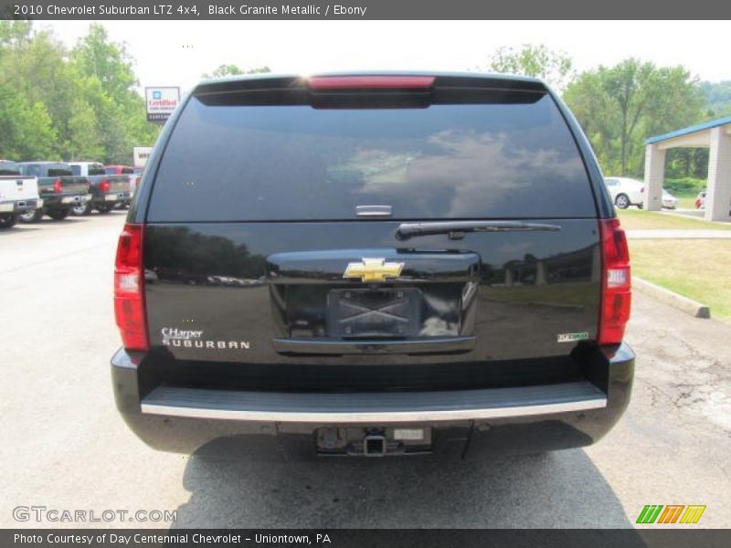 Black Granite Metallic / Ebony 2010 Chevrolet Suburban LTZ 4x4