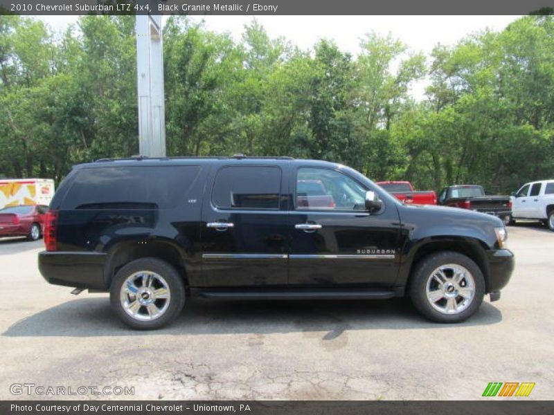 Black Granite Metallic / Ebony 2010 Chevrolet Suburban LTZ 4x4