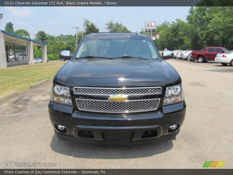 Black Granite Metallic / Ebony 2010 Chevrolet Suburban LTZ 4x4