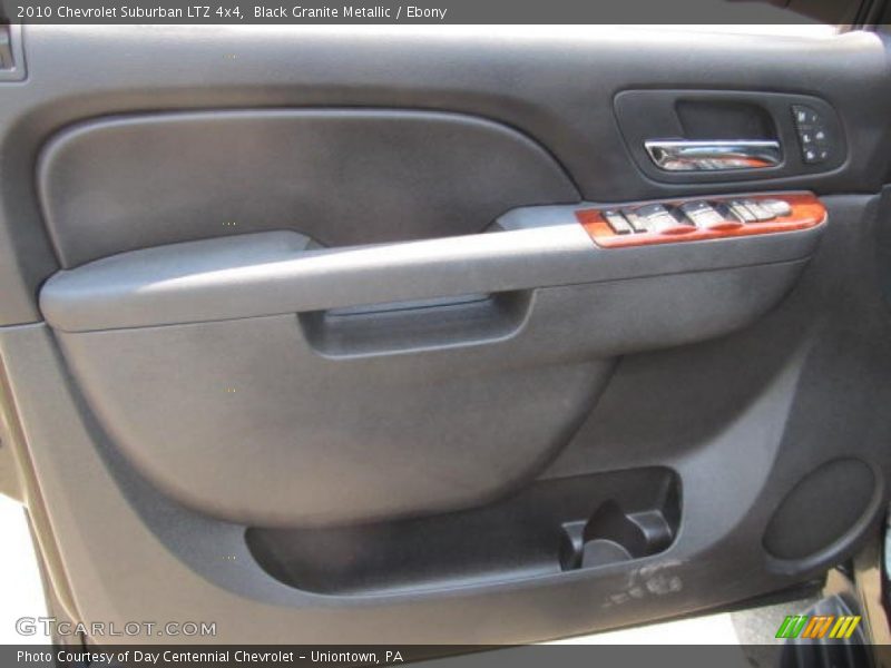 Black Granite Metallic / Ebony 2010 Chevrolet Suburban LTZ 4x4