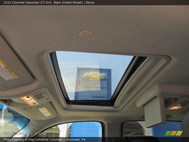 Black Granite Metallic / Ebony 2010 Chevrolet Suburban LTZ 4x4