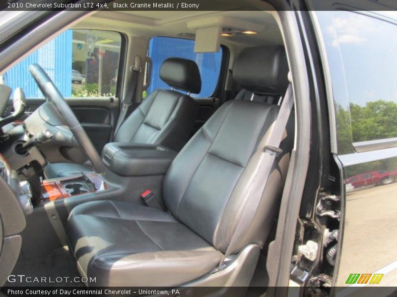 Black Granite Metallic / Ebony 2010 Chevrolet Suburban LTZ 4x4