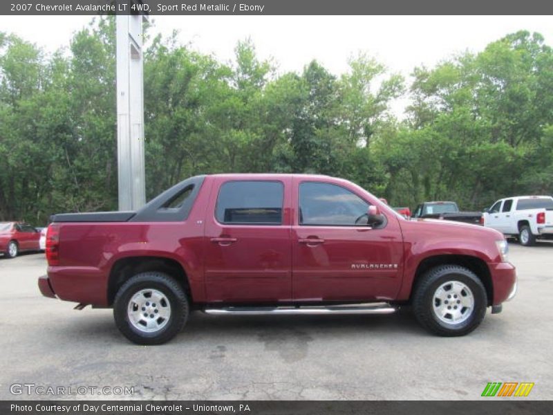Sport Red Metallic / Ebony 2007 Chevrolet Avalanche LT 4WD