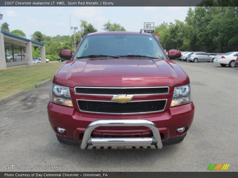 Sport Red Metallic / Ebony 2007 Chevrolet Avalanche LT 4WD