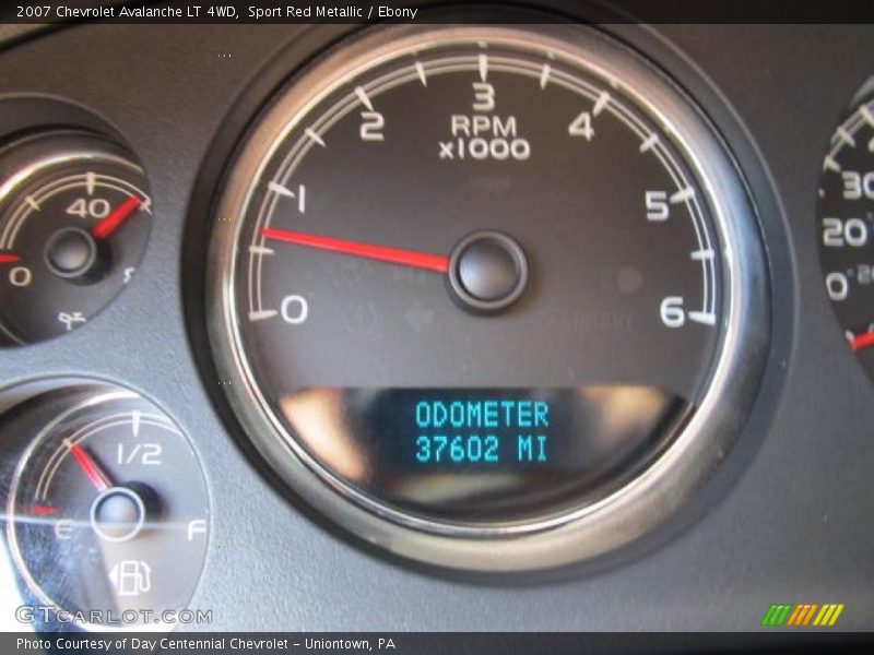 Sport Red Metallic / Ebony 2007 Chevrolet Avalanche LT 4WD