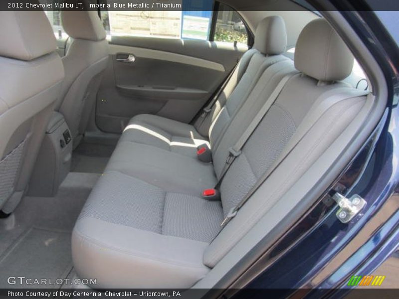 Imperial Blue Metallic / Titanium 2012 Chevrolet Malibu LT