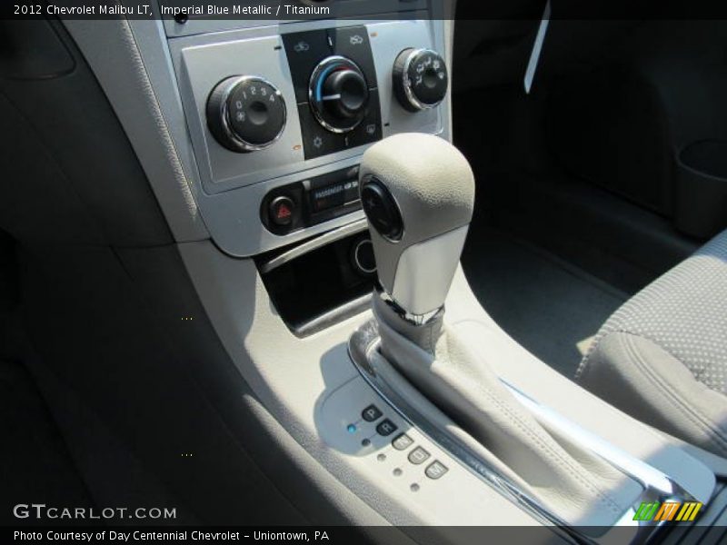 Imperial Blue Metallic / Titanium 2012 Chevrolet Malibu LT