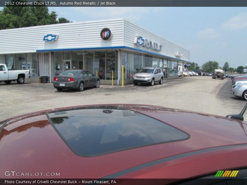 Autumn Red Metallic / Jet Black 2012 Chevrolet Cruze LT/RS