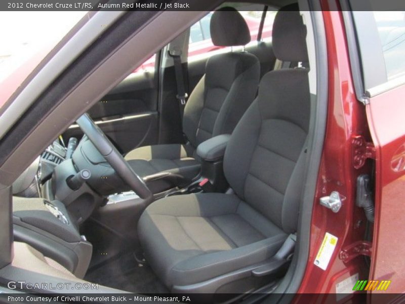 Front Seat of 2012 Cruze LT/RS