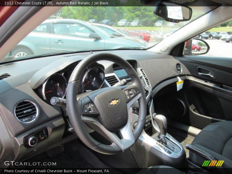 Autumn Red Metallic / Jet Black 2012 Chevrolet Cruze LT/RS