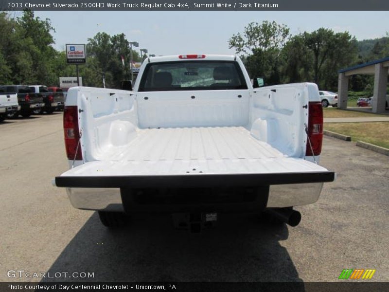 Summit White / Dark Titanium 2013 Chevrolet Silverado 2500HD Work Truck Regular Cab 4x4