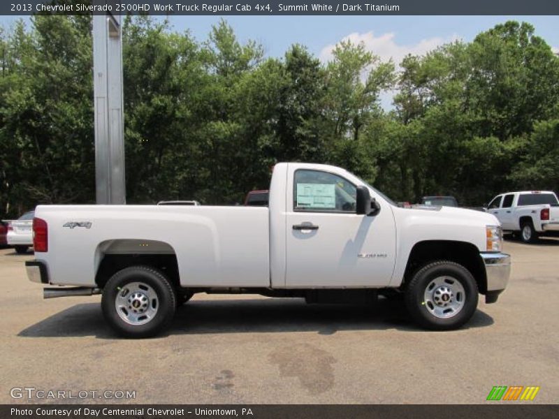  2013 Silverado 2500HD Work Truck Regular Cab 4x4 Summit White