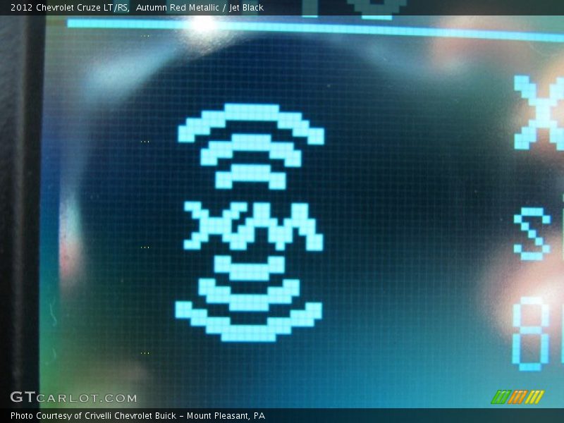 Autumn Red Metallic / Jet Black 2012 Chevrolet Cruze LT/RS